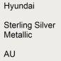 Preview: Hyundai, Sterling Silver Metallic, AU.